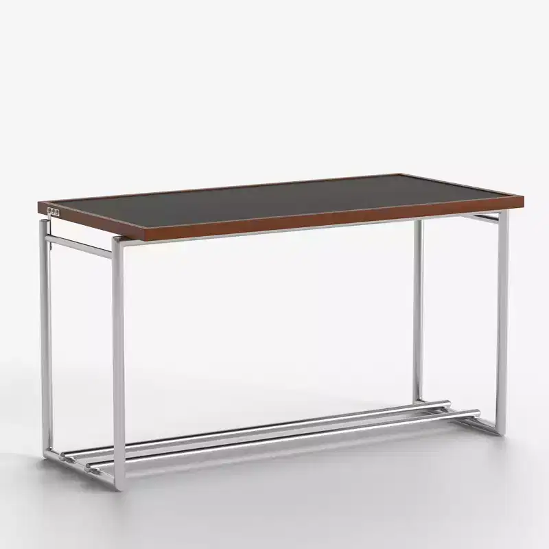 50 in. Modern Walnut 2-in-1 Transforming Coffee Table to Dining Table with Heavy Duty Stainless Steel Frame Brown Gaoyangjiaju