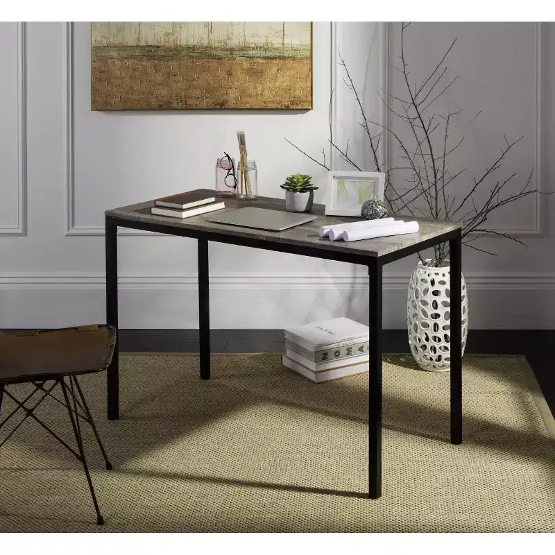 Desk - FOX2230 - Brown/Brown