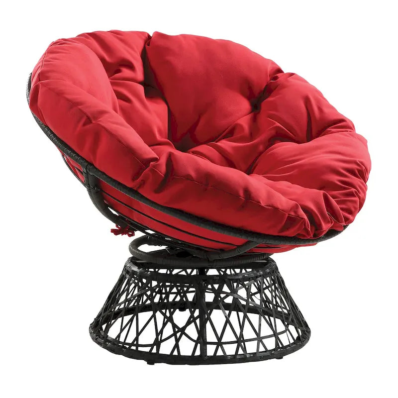 The Woven Wicker Papasan Chair