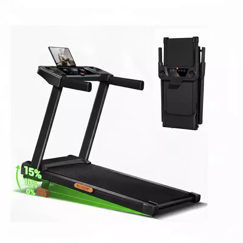 15% Incline 4-in-1 Walking Pad Treadmill, Foldable Under Desk Treadmill for Home & Office, Quiet 2.5 HP Motor (3)