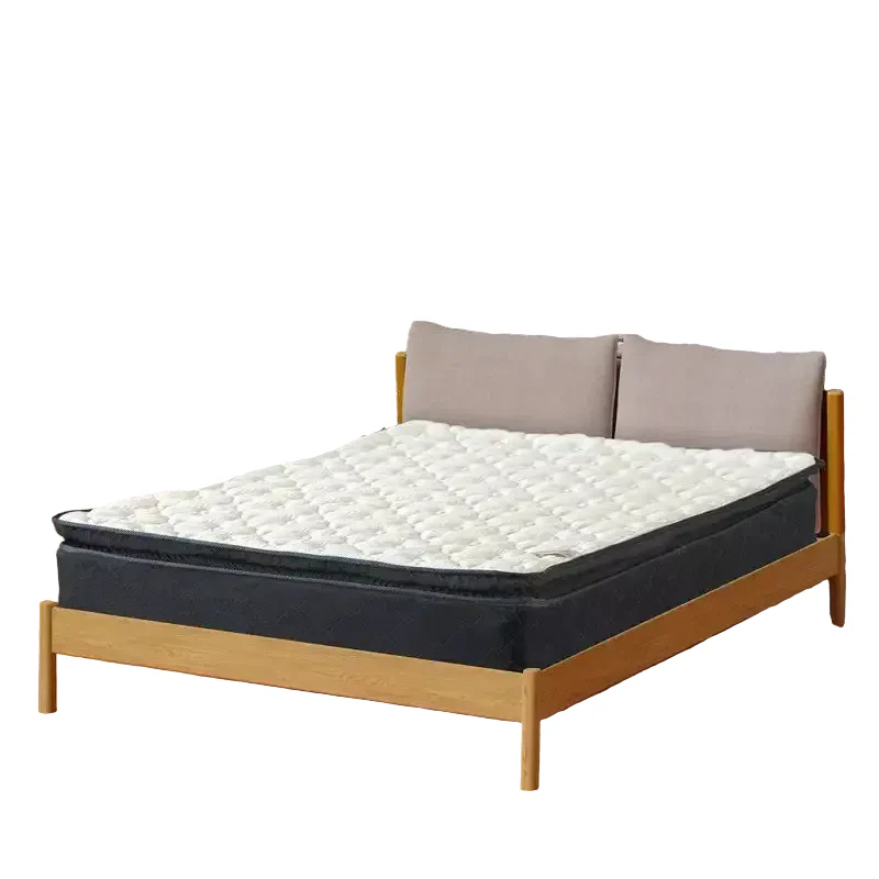 9-Inch Medium Firm Pillow Top Memory Foam Hybrid Mattress, Compatible with Adjustable Bed
