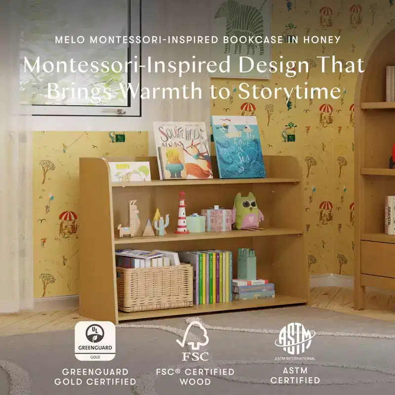 Babyletto Melo Montessori-Inspired Bookcase