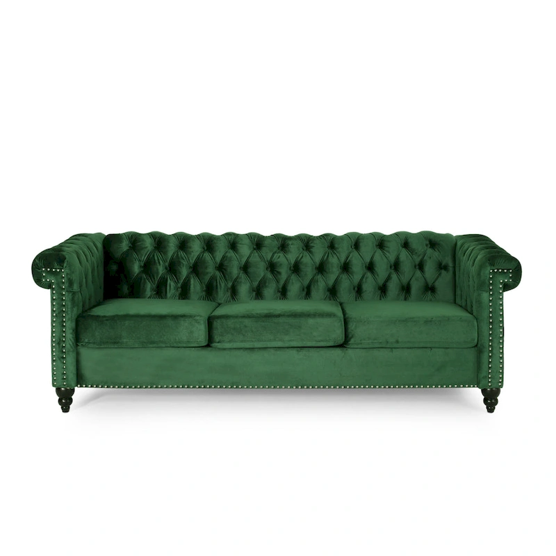 Parkhurst Chesterfield Tufted 3-seat Sofa by Christopher Knight Home