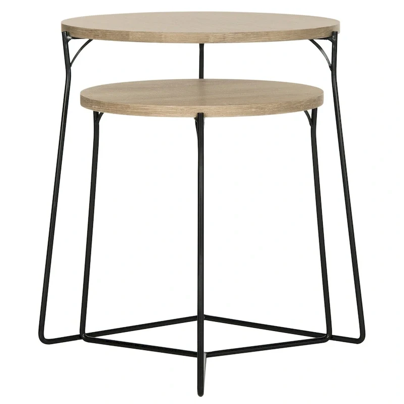 Mid-Century Stacking End Table - 19Wx19Dx21H