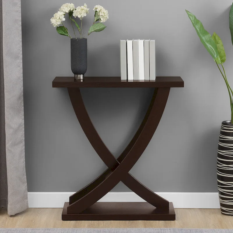 Criss-Cross Console Table