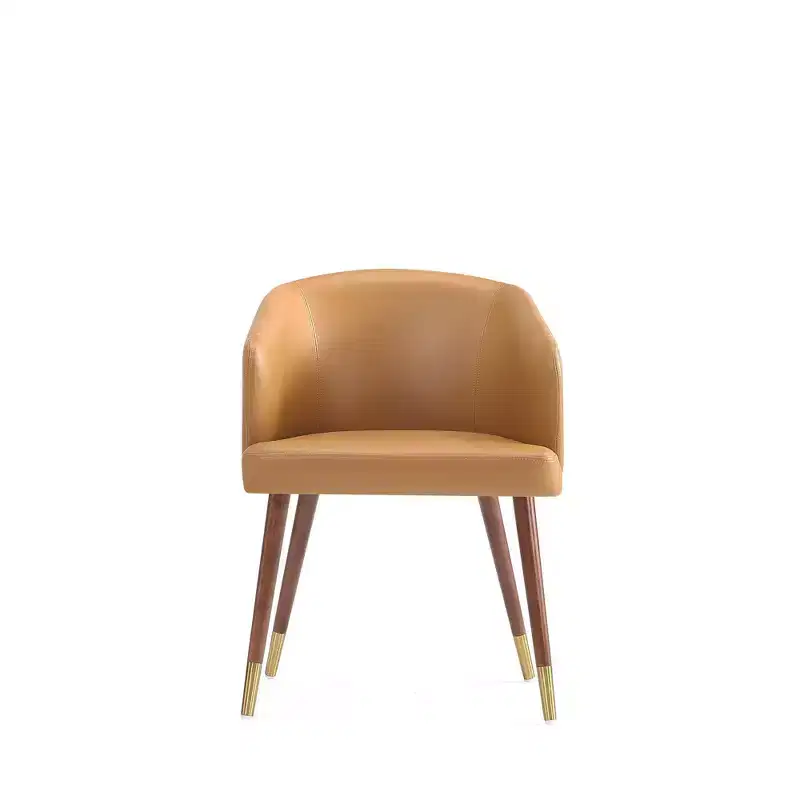 Reeva Modern Leatherette Upholstered Dining Chair - Manhattan Comfort