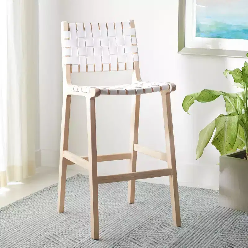 Leather Bar Stool