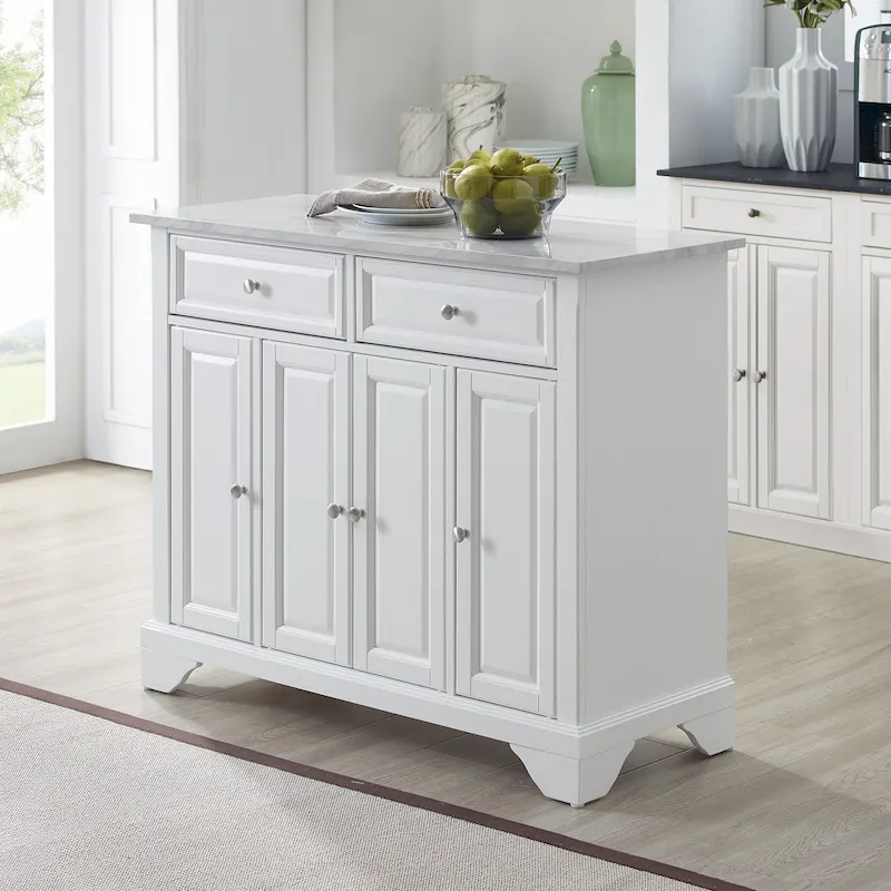 Kitchen Island Cart with Storage, 18