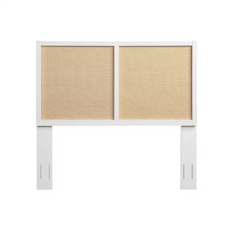 Comfort Pointe Queen/Full Bayport Headboard: Coastal Style, Poplar & MDF, Adjustable Height