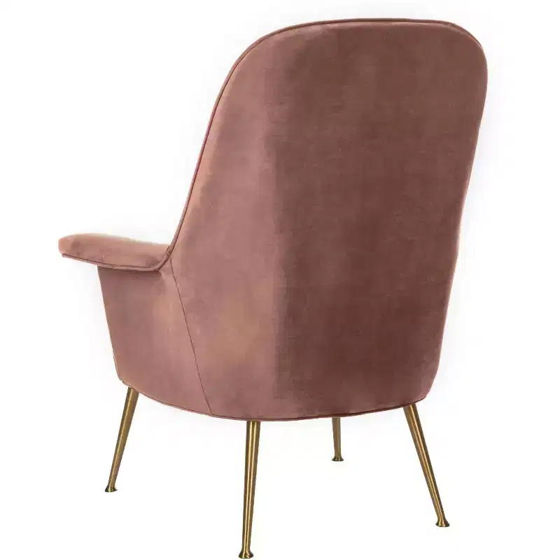 Aimee Velvet Arm Chair - SFV4701 - Safavieh Couture