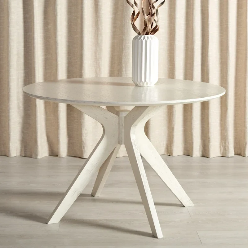 Couture Meiko 46-inch Round Dining Table - 46 In W x 46 In D x 30 In H - 46Wx46Dx30H