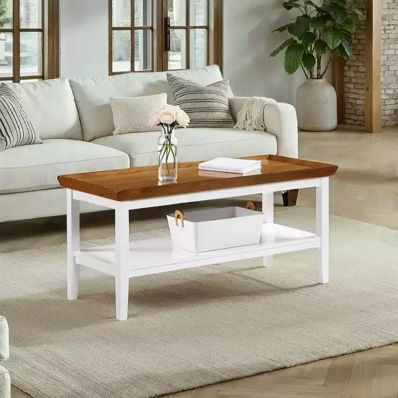 Breighton Home Shadowbrook Coffee Table with Shelf