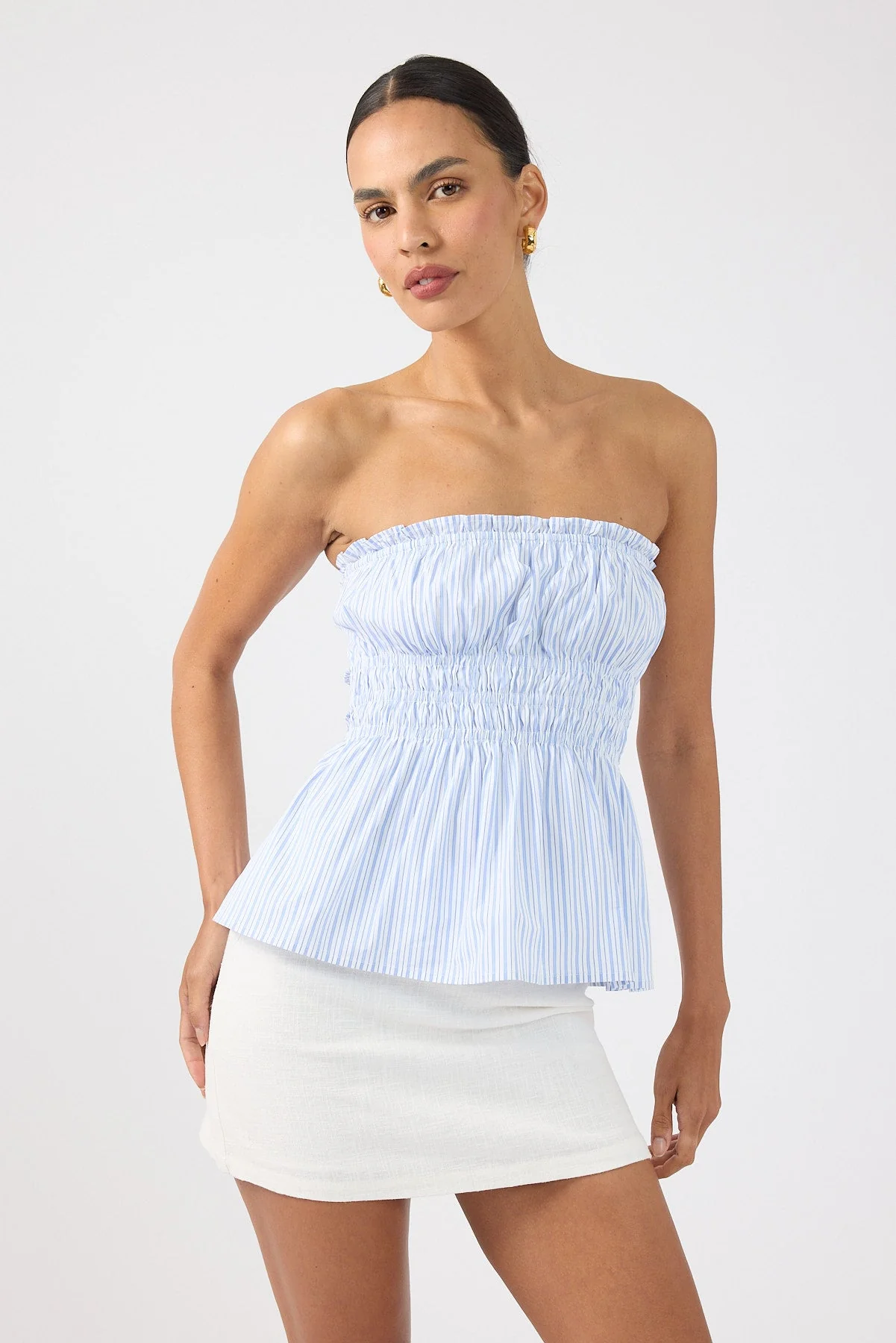 Mini Skirt White