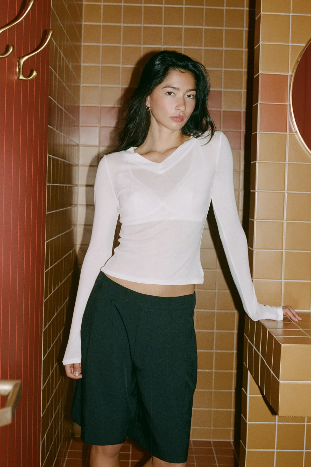 Tailored Longline Short Black