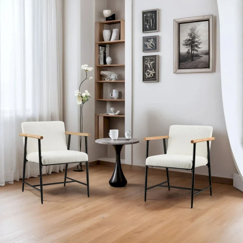 Fabric Dining Chair Set of 2