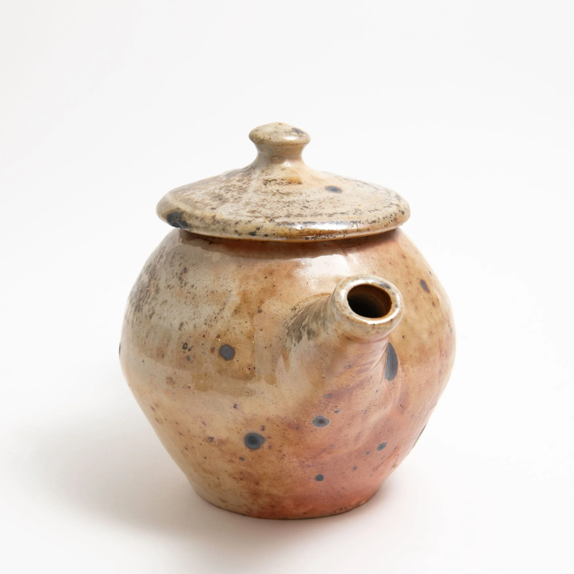 Shino Ash Stoneware Teapot