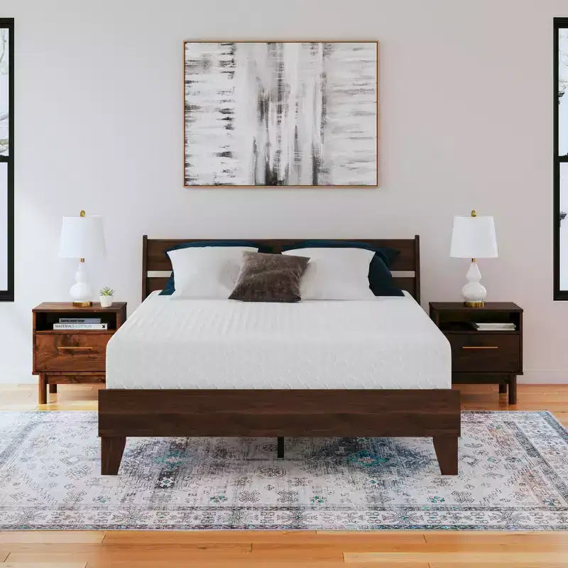 Signature Design by Ashley 10 Inch Chime Firm Memory Foam Mattress