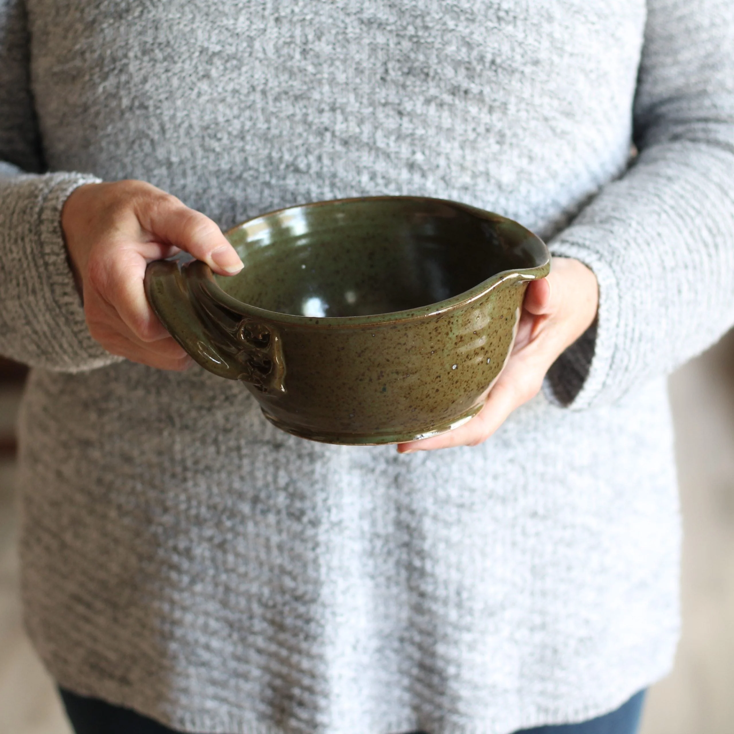 Handmade Small Batter Bowl