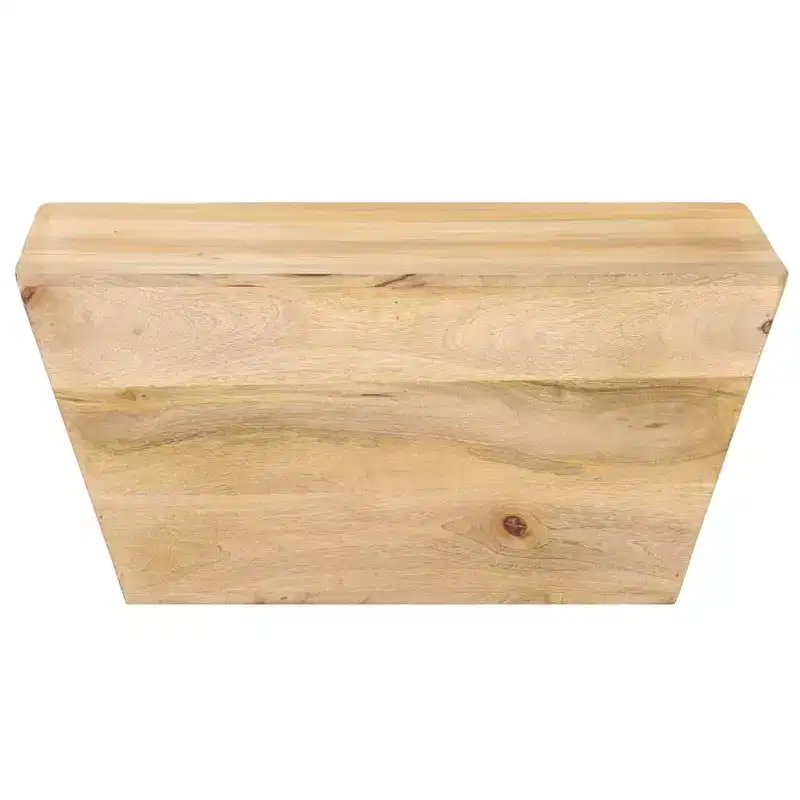 vidaXL Coffee Table V-shape Side End Table Living Room Sofa Table Solid Wood