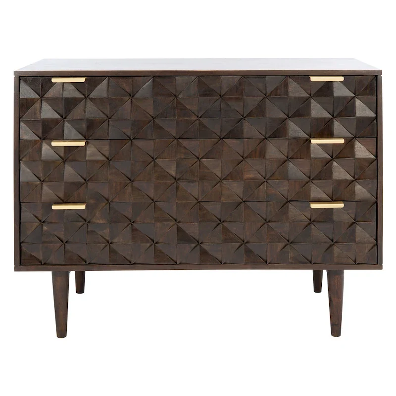 SAFAVIEH Couture Szonja 3-Drawer Chest Dresser