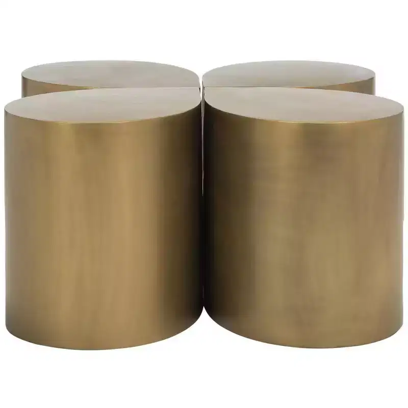 Tilly Coffee Table - Antique Brass - Safavieh