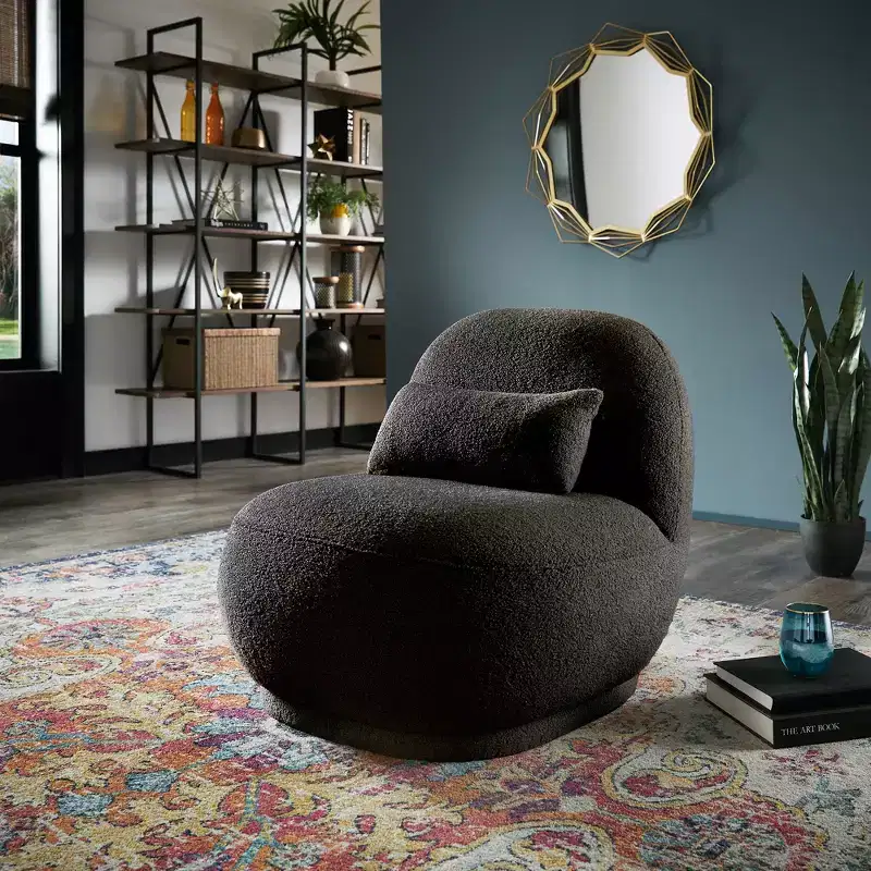 Morro Boucle Accent Chair - iNSPIRE Q