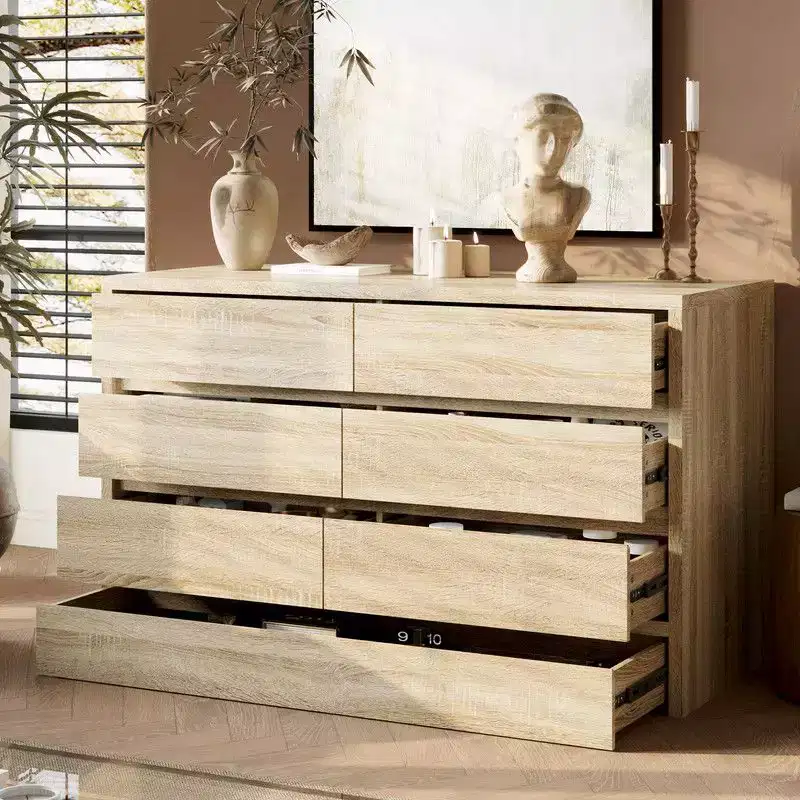 Rolling Storage Cabinet 9-Drawer