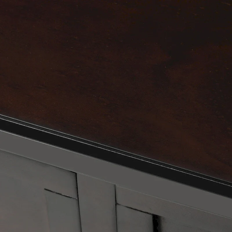 3-Drawer Console Table with Bottom Shelf