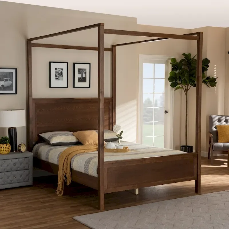 Platform Canopy Bed