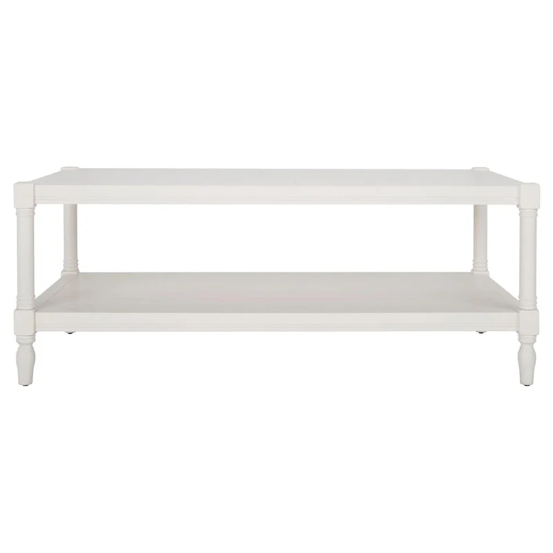 Eudora White Coffee Table - 47.2 x 23.6 x 18.9 - 47Wx24Dx19H