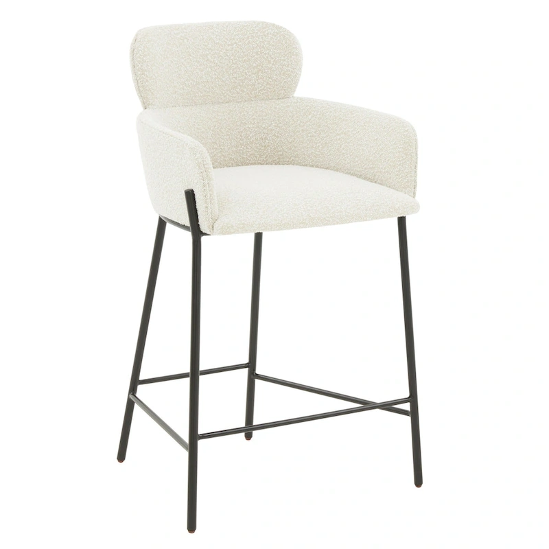 SAFAVIEH Couture Sejada 26-inch Counter Stool - 23 In. W x 21 In. D x 38 In. H - 23Wx21Dx38H