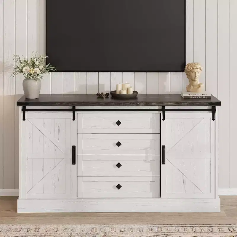Farmhouse 4-Drawer Dresser, 59