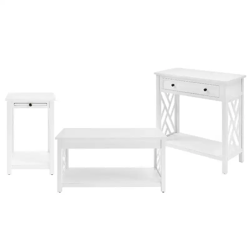 36 Middlebury Coffee Table, End Table with Tray and Console Table - Alaterre Furniture