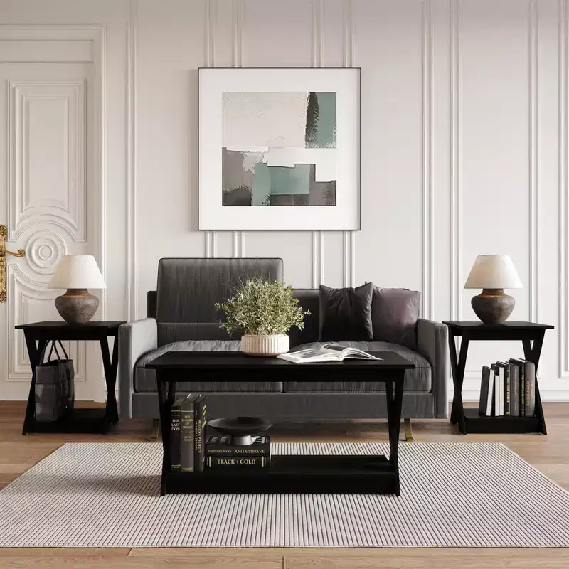 Emporia 3 Piece Coffee Table Set