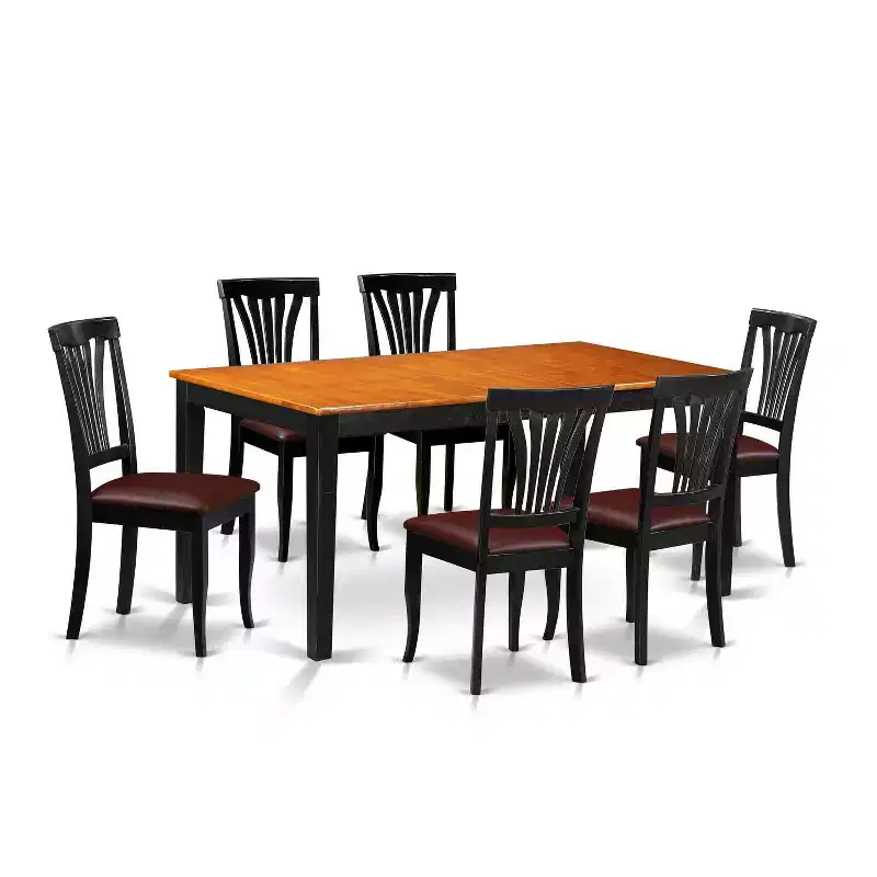 Victorian Dining Table Set - Kitchen Dinette Table & Chairs - Elegant Design