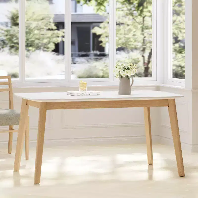 Christopher Knight Home Nyala Wood Dining Table White Oak/Natural Oak