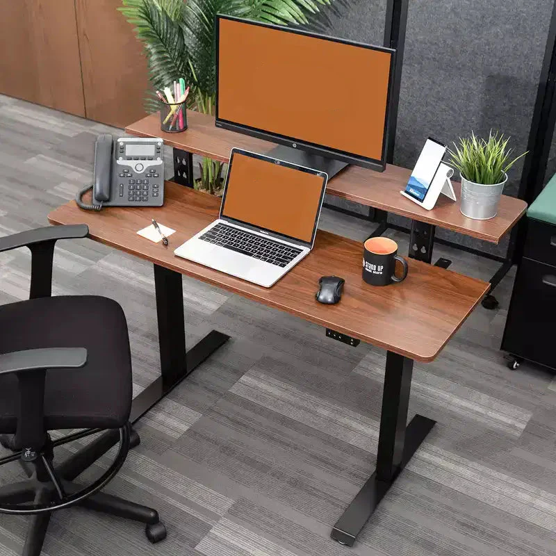 Programmable Electric Two-Tier Compact Standing Desk (48