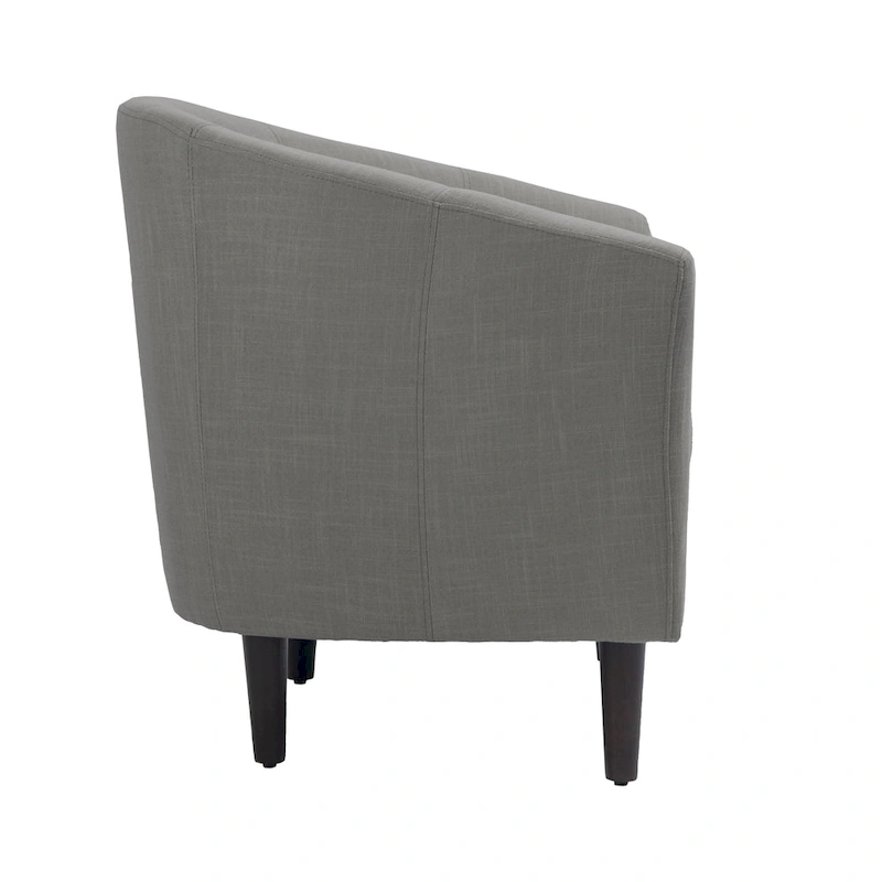 Modern Barrel Accent Chairs Cozy Armchair Club Chair