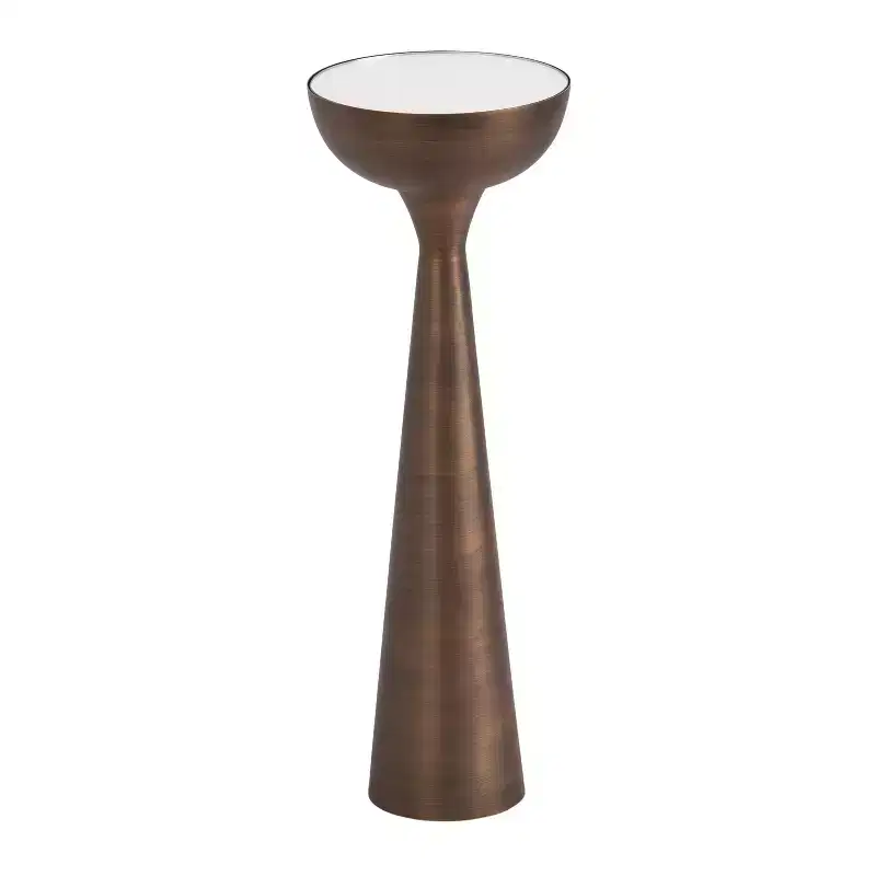 Kate and Laurel Chandon Mirrored Drink Table