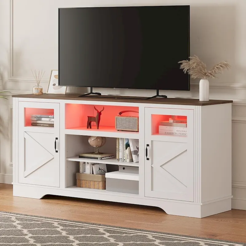 LED TV Stand for 65/60/55 Inch TV