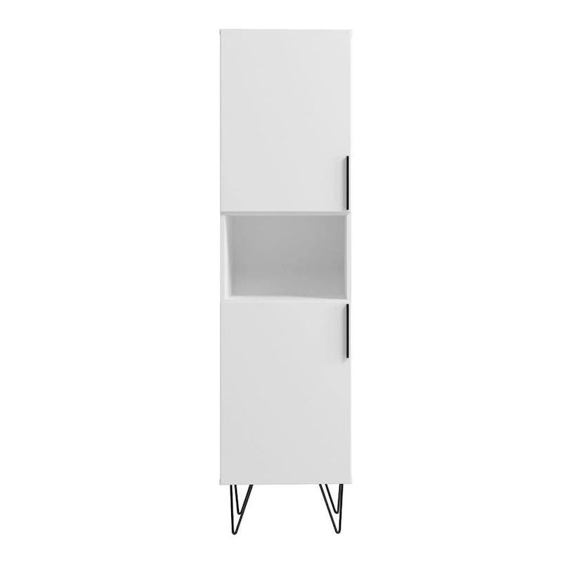 Beekman 17.51 Narrow Bookcase Cabinet with 5 Shelves