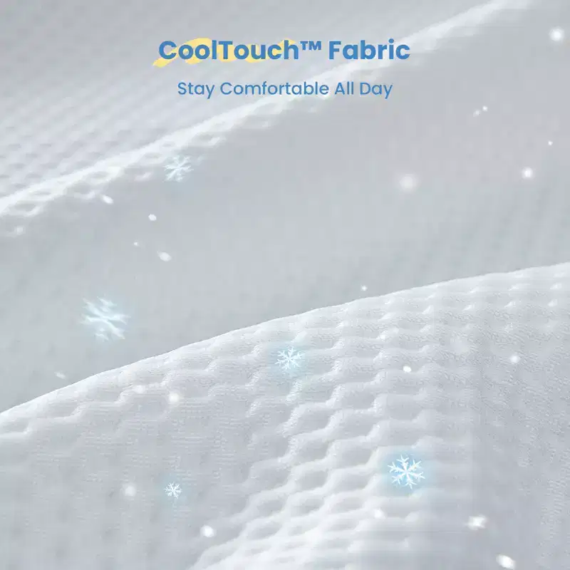 BaybyNest Mini Crib Mattress 38x24x4 Inches Portable Dual Sided Playard- Cooling Gel Memory Foam, Temperature Balance Cooling- CertiPUR-US Certified