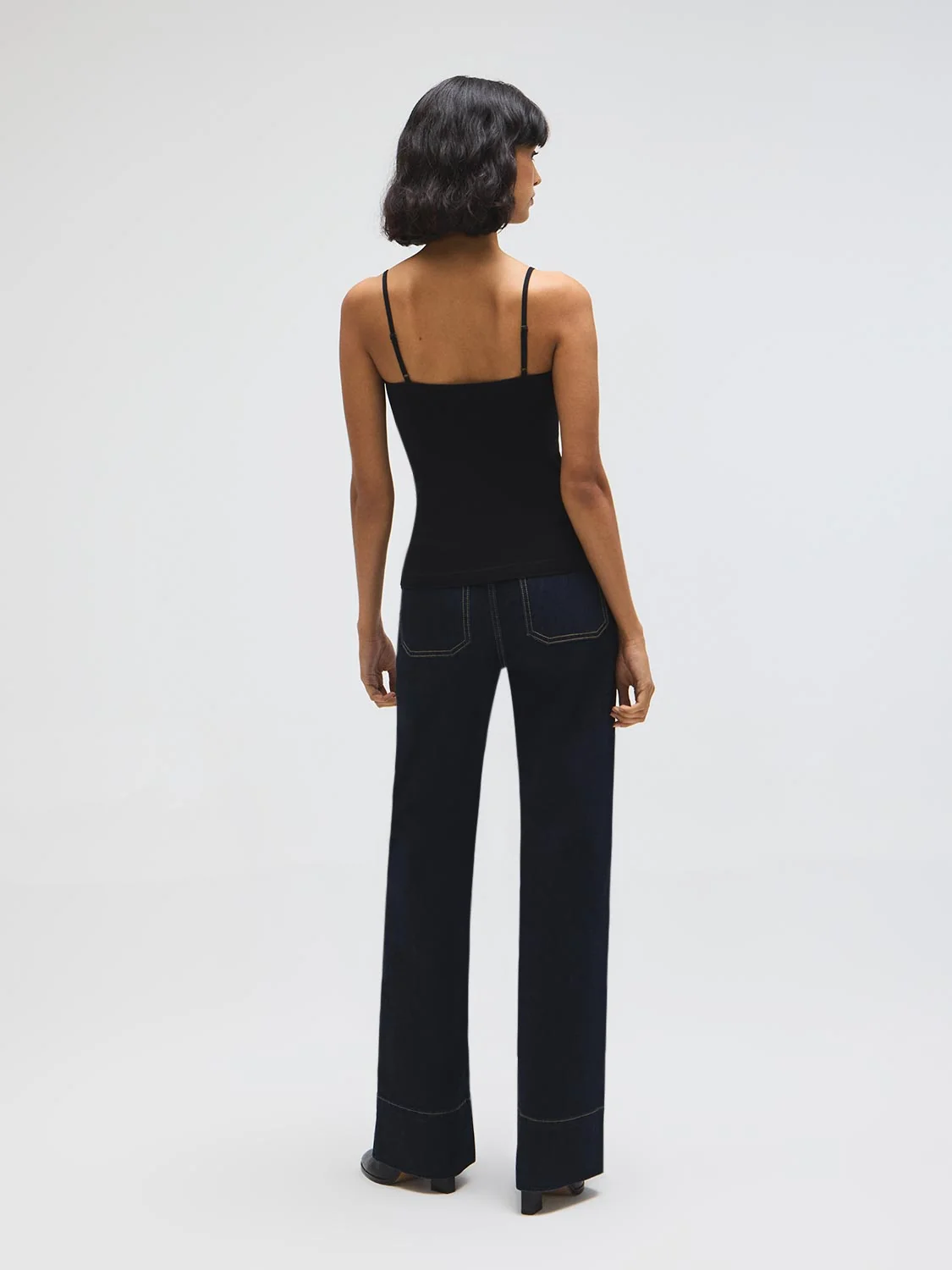 Seamless Spaghetti Strap Tank Top