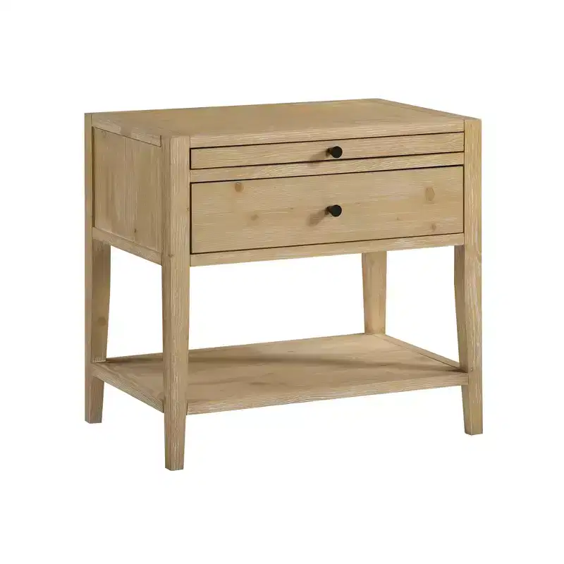 Comfort Pointe Shoreham 1 Drawer Nightstand Natural