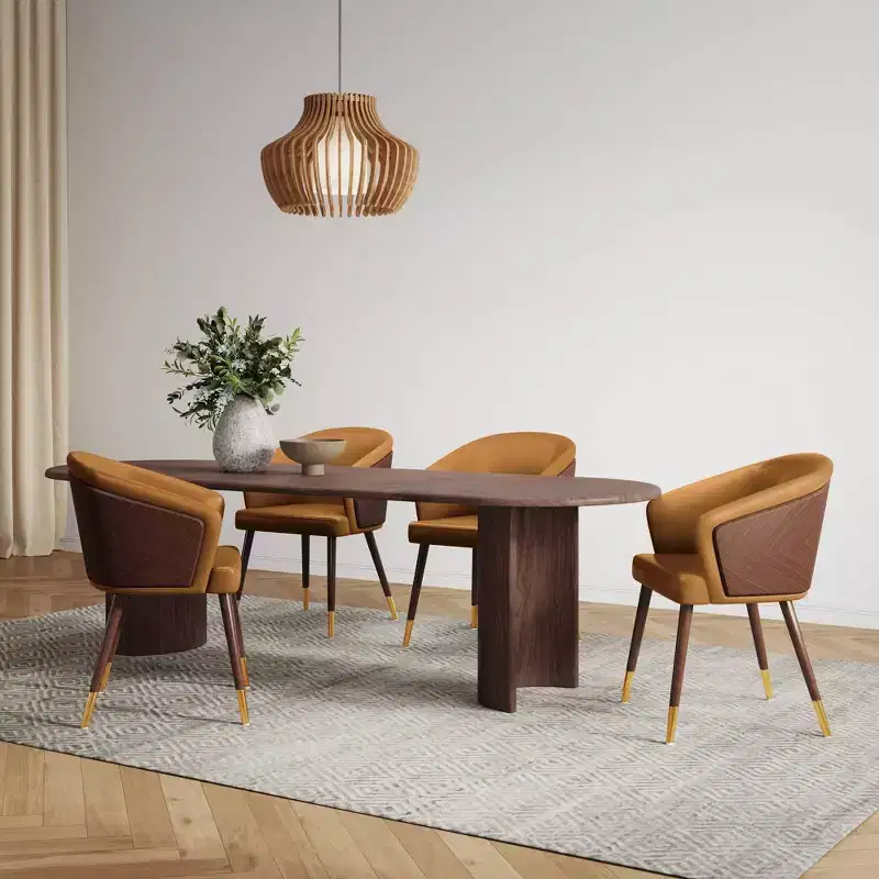 Reeva Modern Leatherette Upholstered Dining Chair - Manhattan Comfort