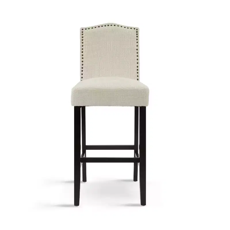 Bar Stool Counter Height Stool Dining Chair Pub Kitchen Stool, PU Leather Upholstered -