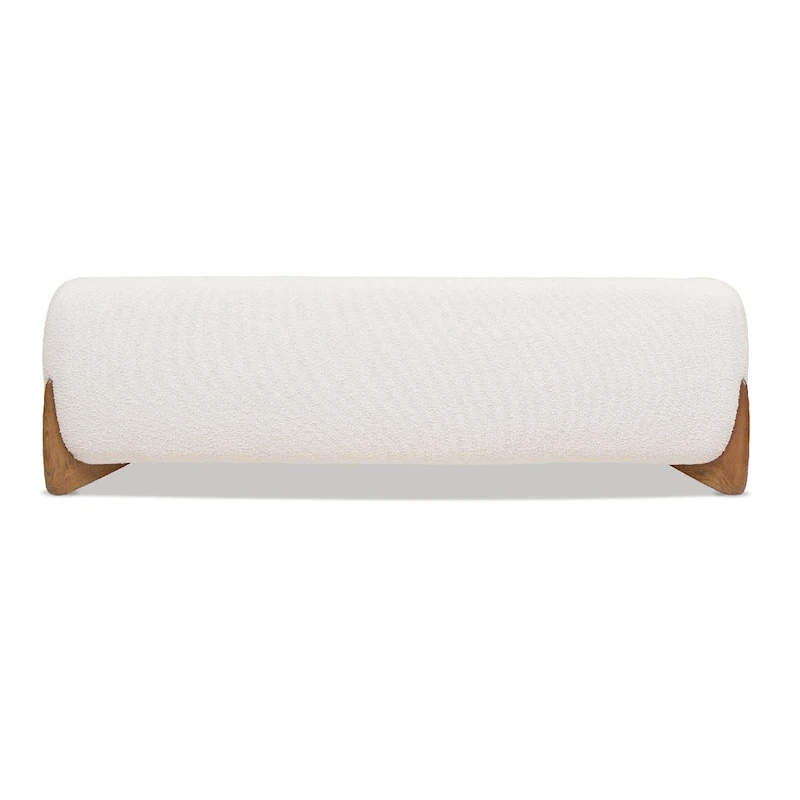 Alpine 90.5 Sherpa Upholstered Sofa