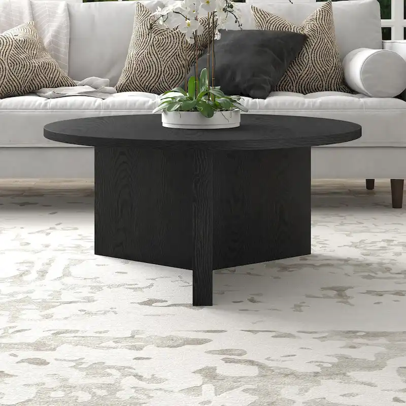 Anders 36 Wide Round Coffee Table - 36 Wide