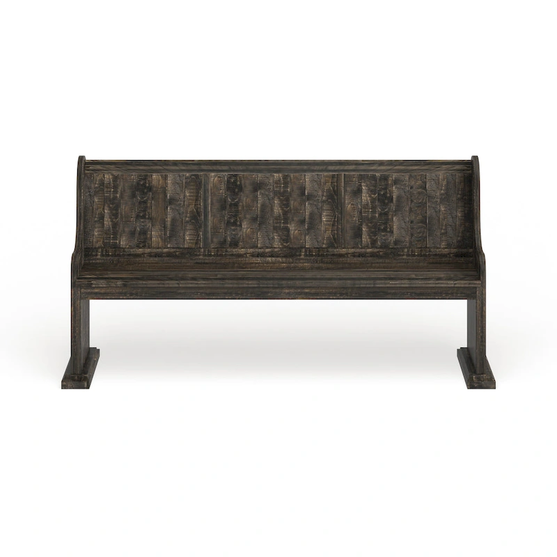 The Gray Barn Brees Aged Wood Dining Bench