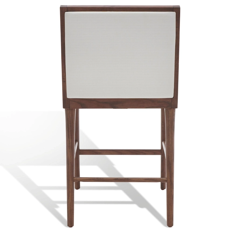 SAFAVIEH Couture Vonne Linen Counter Stool (Set of 2) - 19Wx22Dx36H